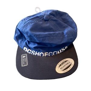 NWT DC Shoes Blue Athletic Cap
